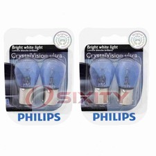 2 pc Philips Back Up Light Bulbs for Austin Marina 1973-1975 Electrical xp