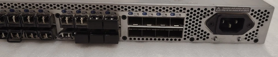 EMC Brocade DS-300B SAN Switch  | 16x 4Gb SFPs Included | Fiber Channel | - Image 4 of 4