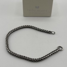 Authentic Trollbeads 7.1  Sterling Silver Bracelet New