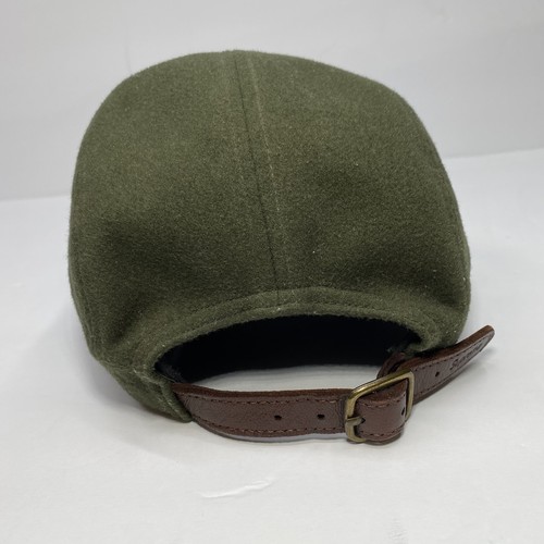 Supreme Hat Loro Piana Wool Camp Cap Green Adjustable Strapback Made In USA - Picture 5 of 12