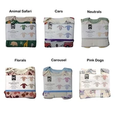 Member's Mark Baby 4-Pack Long Sleeve Organic Cotton Bodysuit