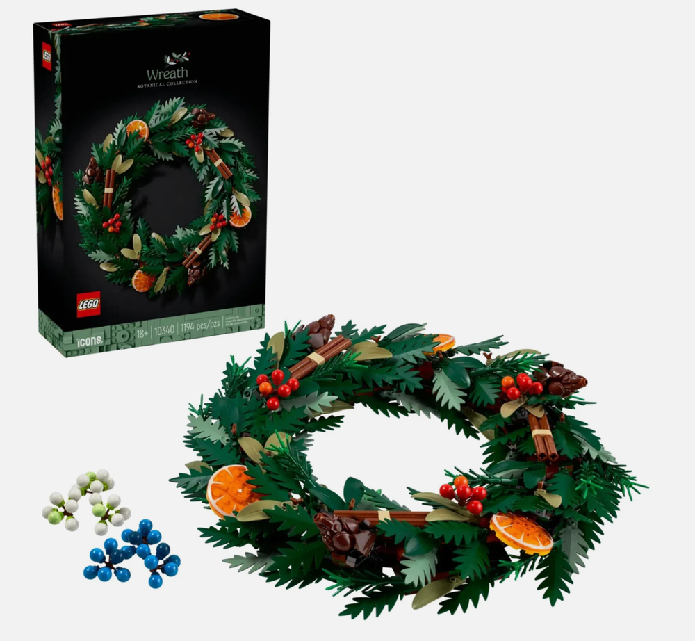 Lego 10340 Icons Wreath Botanical Collection 1194 pcs Brand New In Box #5