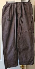  Chefwear Chef Pants Large Gray   NWOT. 