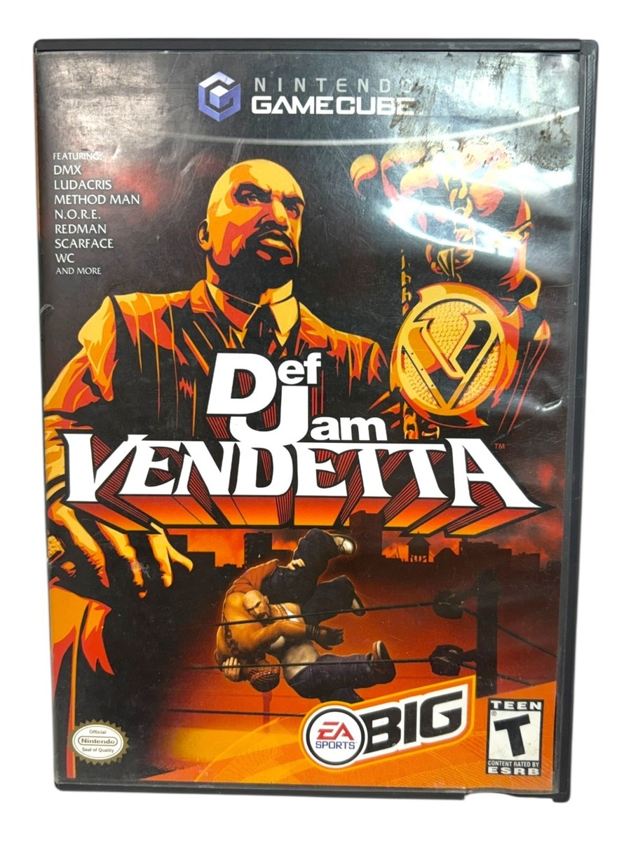 Def Jam Vendetta (Nintendo GameCube, 2003) Disc Not Working