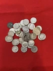 silver dimes lot 44pcs 1946-1964
