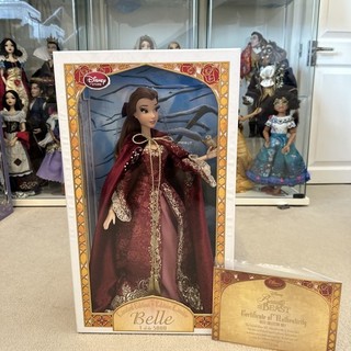Disney Winter Belle Limited Edition Doll Beauty and the Beast 17”