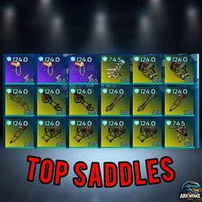 🦖ARK Survival Ascended Premade Saddles PVE PS5/XBOX/PC