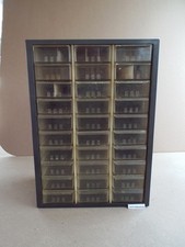 VTG Rare 30 Drawer Akro Mils Metal Part Storage Cabinet Organizer USA - Read