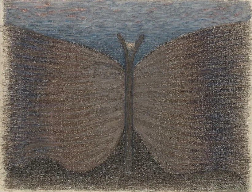 Meret Oppenheim : Protective Butterfly : Symbolic Surrealist Art Print - Image 2 of 2