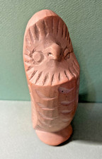 Solid Kenya Soapstone Owl Carving Figurine