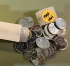 1943-P Steel Lincoln Wheat Penny Partial Roll 44 Coins UNCIRCULATED REPROCESSED