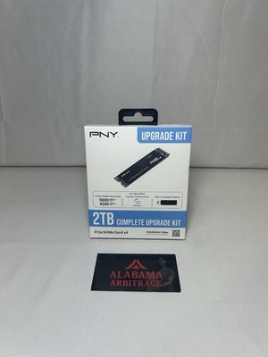 PNY CS2241 2TB NVMe PCIe Gen4 x4 SSD Complete Upgrade Kit Brand New Sealed