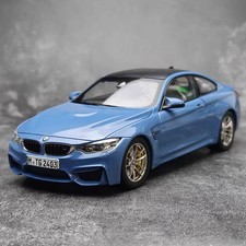 PARAGON 1/18 Scale BMW M4 F82 Blue Diecast Car Model Collection Toy NIB
