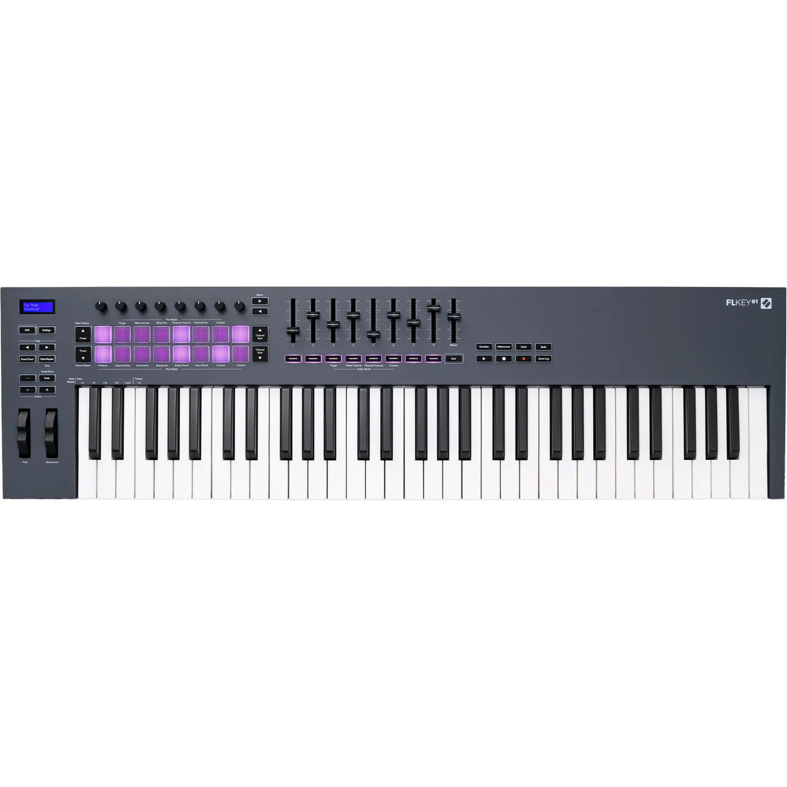 Полноразмерный Midi-контроллер Novation FLKey 49 для FL Studio 34090₽