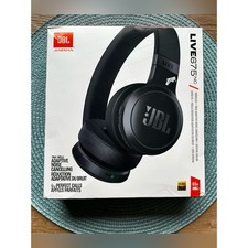 JBL Live 675NC Wireless Over-Ear Headphones - Black
