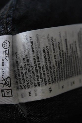 Abito camicia G-Star Raw donna denim maniche lunghe bottoni blu taglia small - Foto 5 di 6