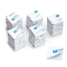 Square Double Sided Adhesive Pads,100Pack Double Sided Sticky Pads Super-Stic...