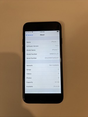 Apple iPhone 7 - 32GB - MN8G2LL/A - Black Unlocked - BH: 100% | eBay