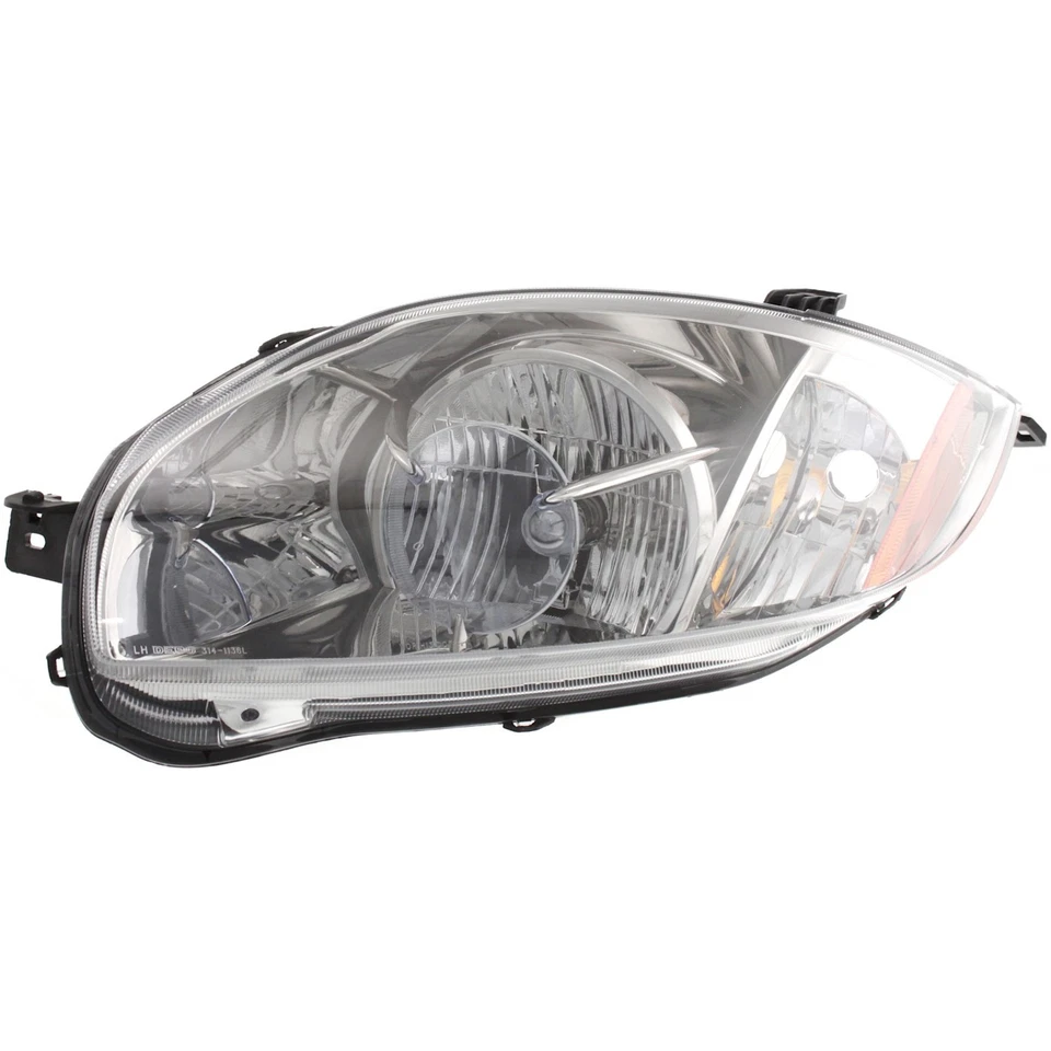 Headlight Set For 2006-2007 Mitsubishi Eclipse Left & Right Side w/ bulb Foto 4 de 4