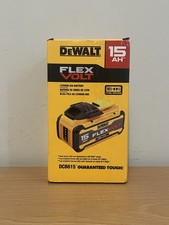DEWALT DCB615 FLEXVOLT 20V/60V 15.0Ah SINGLE BATTERY BRAND NEW GENUINE USA MADE