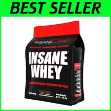 Ultimate Muscle Gain: Insane Whey Protein, BCAA-Rich Chocolate Meal Replacement