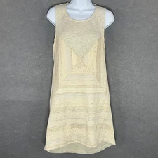 Dolan Tank Top Dress Womens Sz M Anthropologie Sleeveless Woven Relaxed Coastal