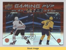 2024 Upper Deck Series 1 Gaming PVP Seth Jones Filip Forsberg #GPVP-8 READ r8k