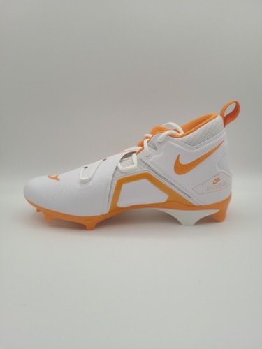 Scarpe da calcio Nike Alpha Menace Pro 3 Tennessee Vols larghe 12 da uomo DH3358-103 - Foto 7 di 8