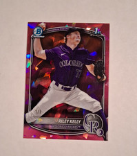 🔥Sapphire Padparadscha 1/1 Riley Kelly 1st Bowman 2026 Topps Chrome Draft BDC79