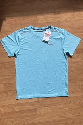 T-shirt Nike Running bleu Taille M Homme/femme - Photo 1/4