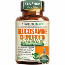 Glucosamine Chondroitin MSM   Joint Support 90 Count Pack of 1 , Beige