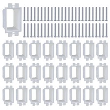 30 set Electric Box Extenders with Screws Plastic for Single Gang Power Solution