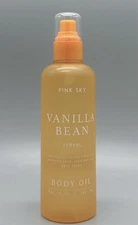 Pink Sky Vanilla Bean Scented Body Oil ~Renew~ 8.11 fl oz / 240 mL New