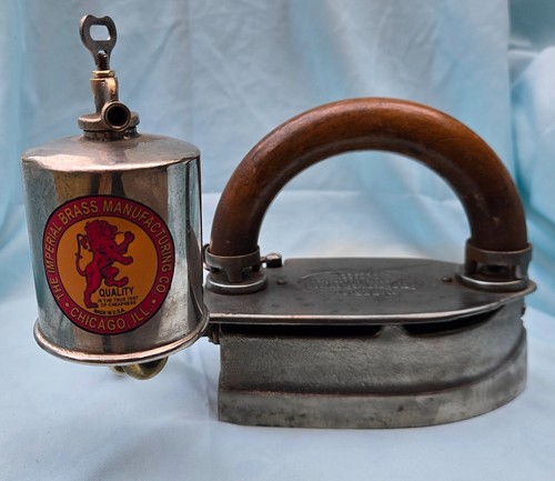 Uses a penny of fuel – the Imperial Self-Heating Flat / Sad Iron Model ...