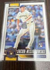 2026 Topps Series 1 - Jacob Misiorowski #10 (RC) Milwaukee Brewers