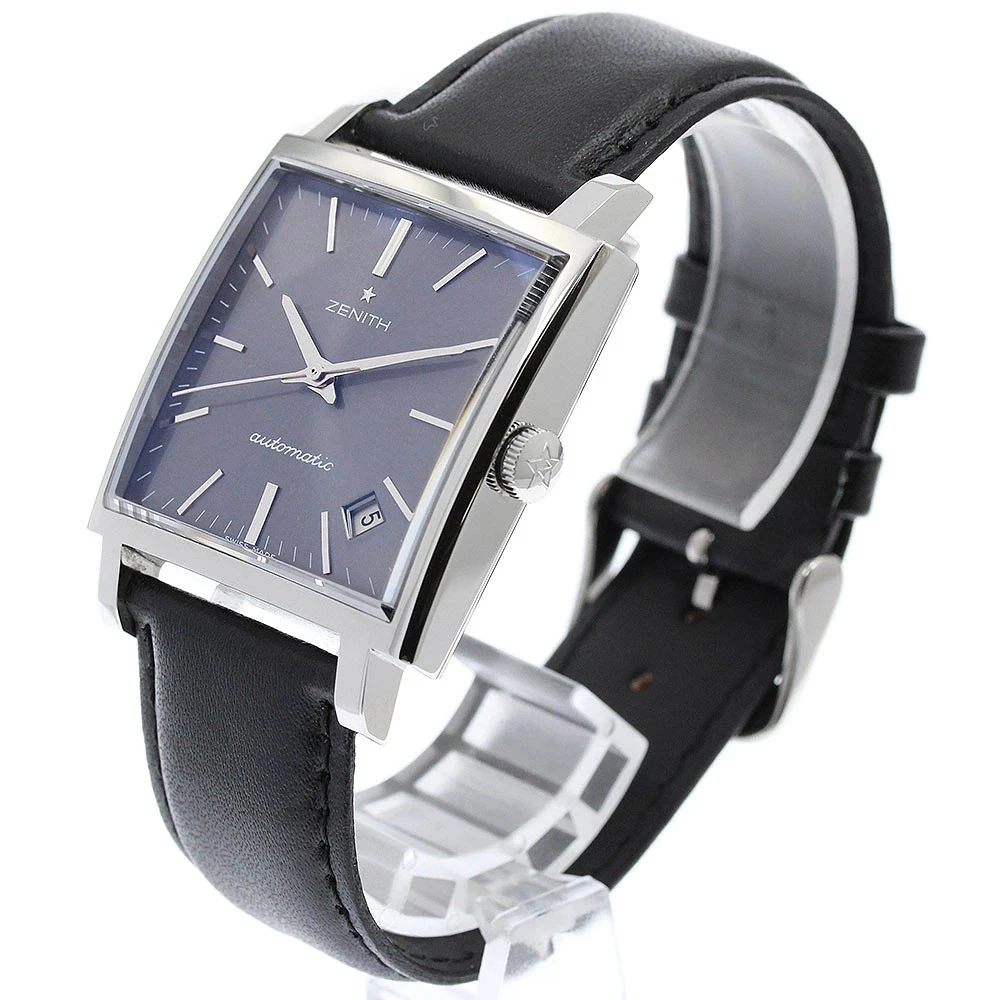 Zenith New Vintage 1965 03.1965.670 Automatic 33mm Box Papers Gray Men's Watch