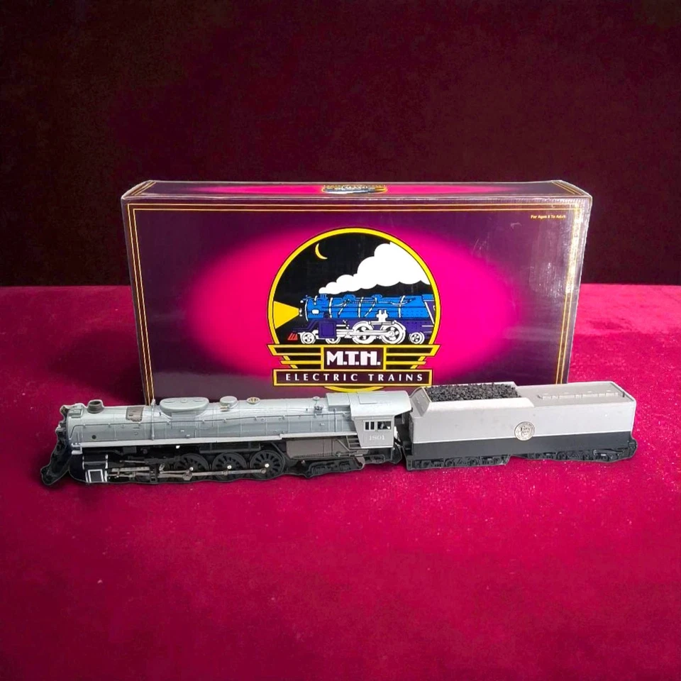 MTH 4-8-4 Northern Steam Engine Protosound 2.0 Atlantic Coast Line 20-3083-1