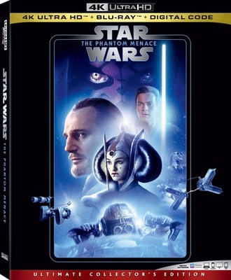 Star Wars: Episode I - The Phantom Menace ( 4K UHD / Blu-ray + Digital) NEW