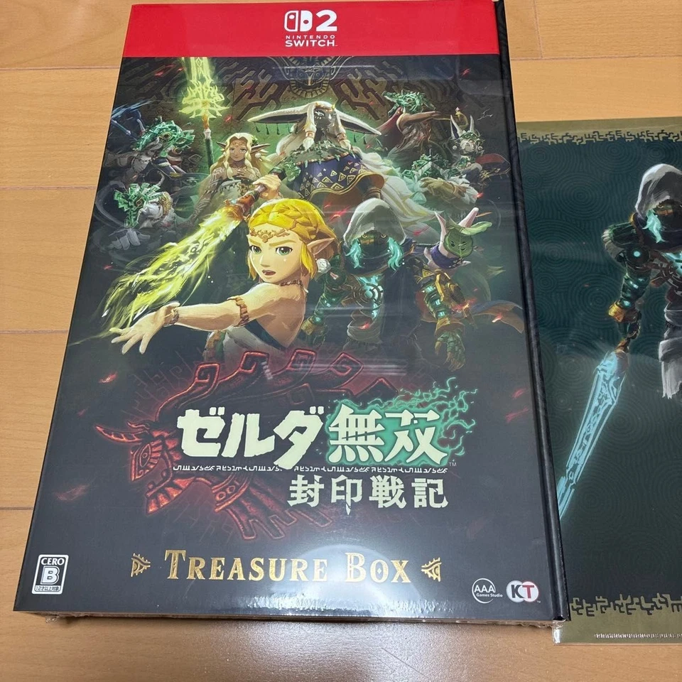Hyrule Warriors Age of Imprisonment Treasure Box clear file Japan New - Image 2 of 4