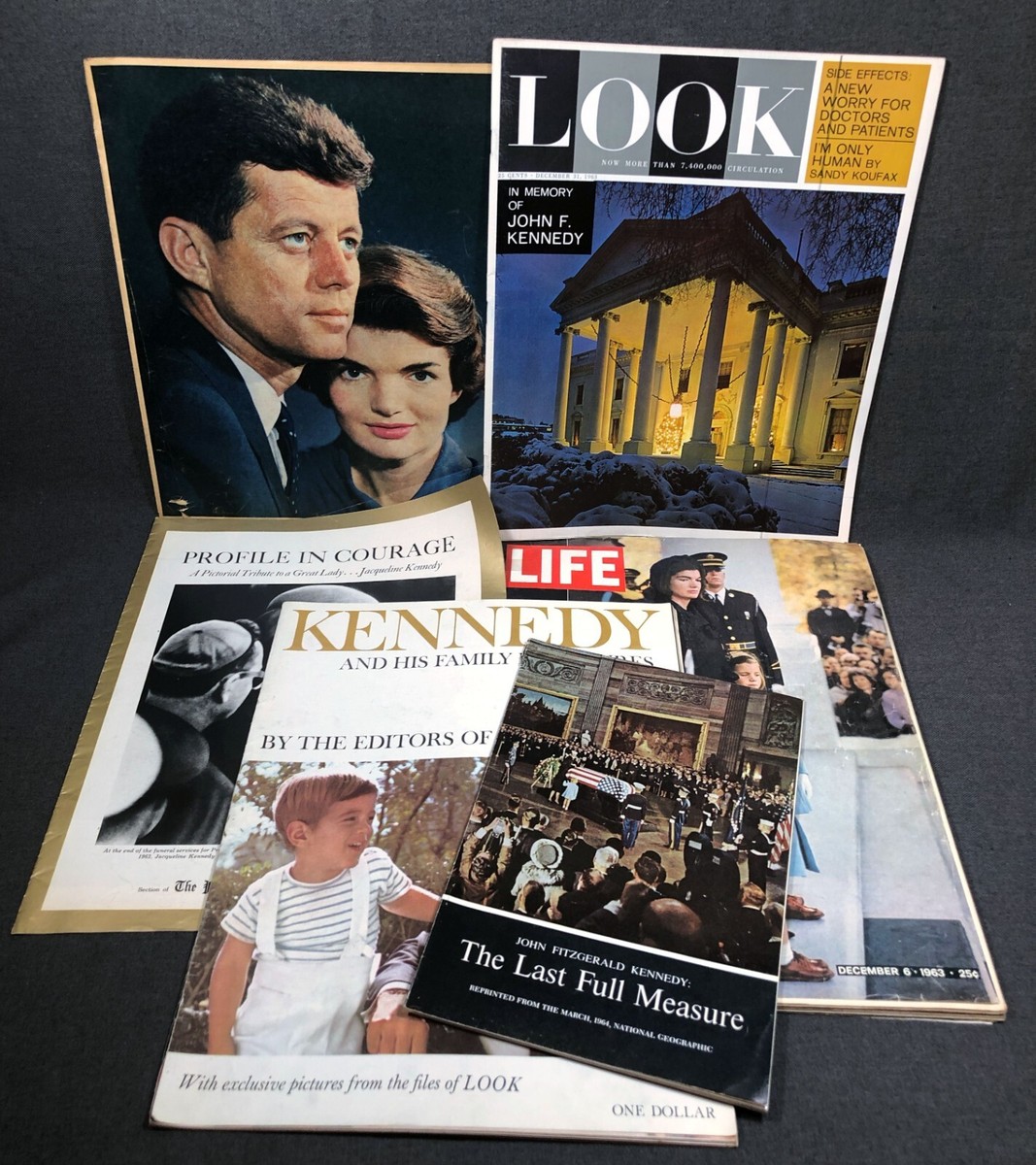 【ジャンク】雑誌 LIFE JFK 1960年代 John F. Kennedy Memorial Edition Life Magazine Issue JFK