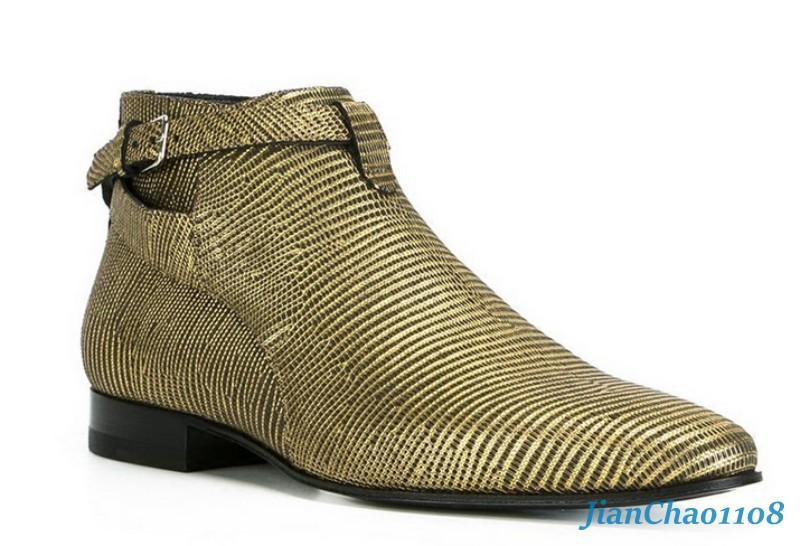 Zapatos De Cuero Cuero De 2019 Para hombre Botas al Tobillo Real Chelsea Hebilla De Invierno De Moda Discoteca 956e93 Zapatos De Cuero Cuero De 2019 Para hombre Botas al Tobillo Real Chelsea Hebilla De Invierno De Moda Discoteca 956e93