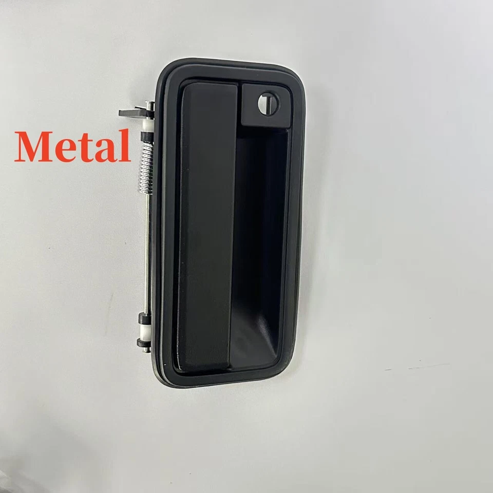 Exterior metal Door Handle w/ Lock Cylinder For Chevrolet C1500 GMC K1500 95-00 - Image 4 of 4