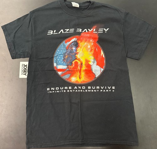 Blaze Bayley - Endure and Survive - 2017 Tour T-Shirt - Iron Maiden - Picture 1 of 2