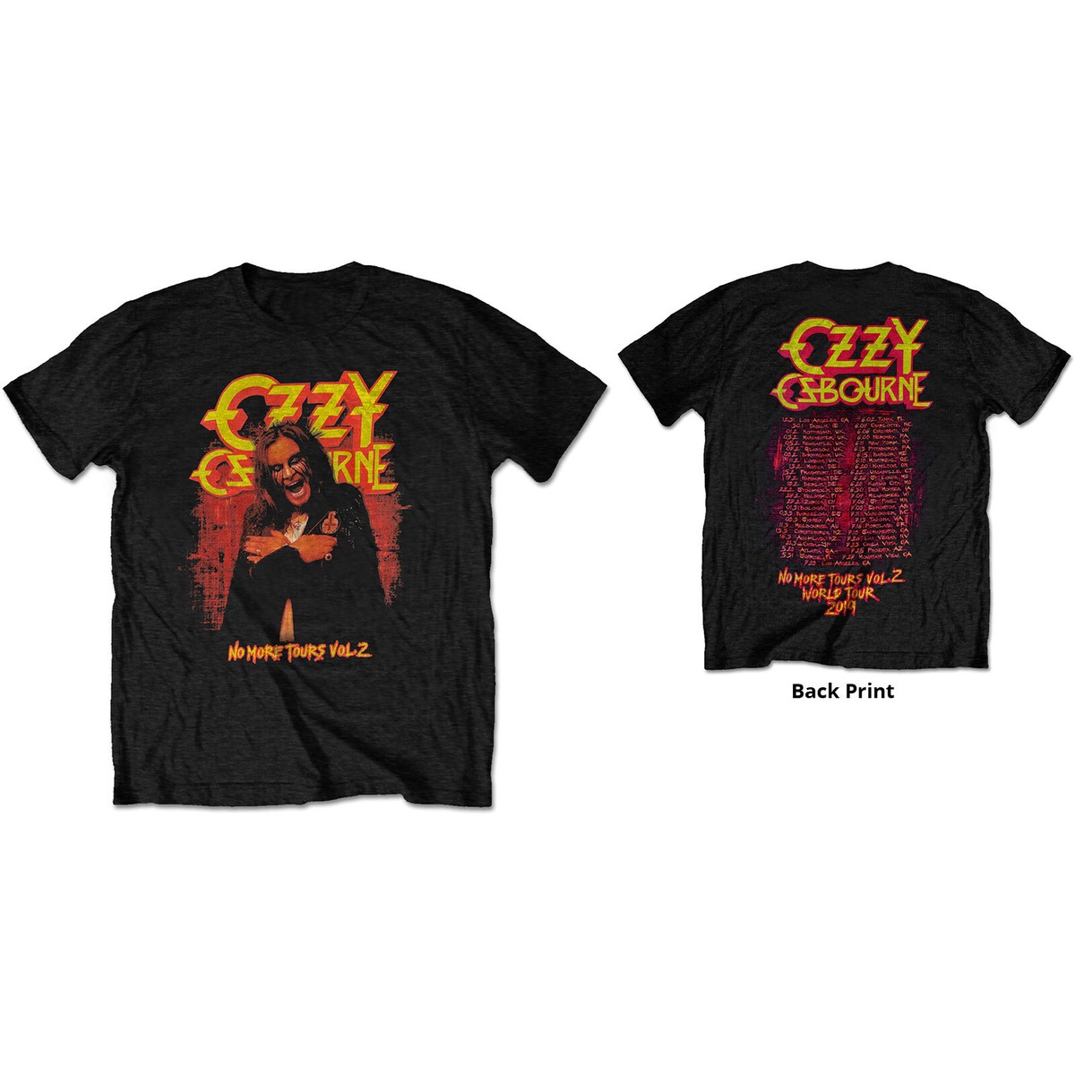 Ozzy Osbourne A NIGHT OF MERRY Tシャツ Ozzy Osbourne Unisex T-Shirt: No More Tears Vol. 2. (Limited
