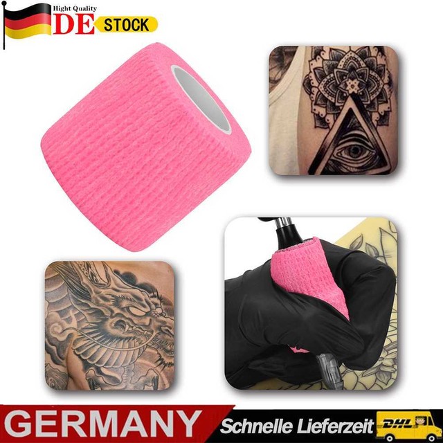 5cmx1.8m Tattoo Grip Tape Cover Waterproof Tattoo Grip Wraps for Tattoo Machine 5cmx1.8m Tattoo Grip Tape Cover Waterproof Tattoo Grip Wraps for Tattoo Machine