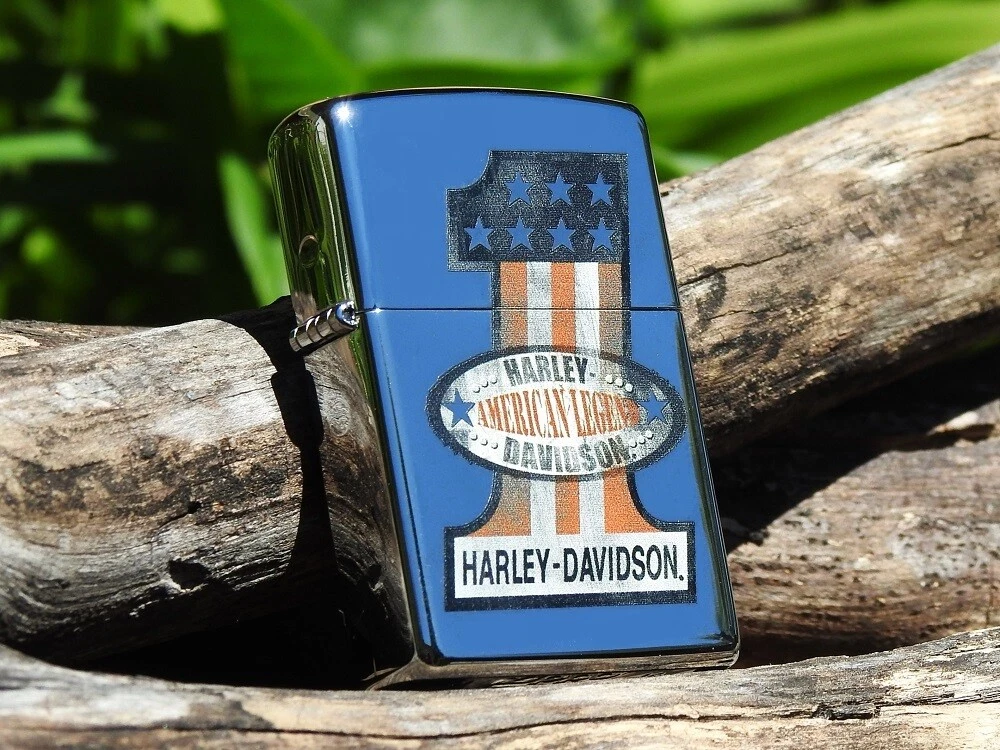 Zippo Lighter - Harley Davidson - #1 - American Legend - AMF - Model # 28352 Zippo Lighter - Harley Davidson - #1 - American Legend - AMF - Model # 28352