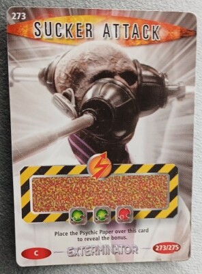 Doctor Who: Battles in Time card: Exterminator 273: Sucker Attack