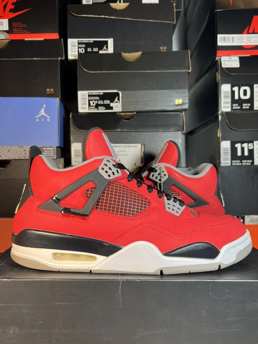 red nike air jordan low