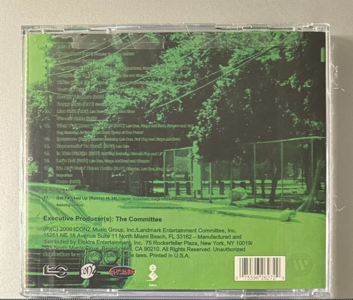 Iconz – Street Money (CD, Compilation, Promo) Clean Version