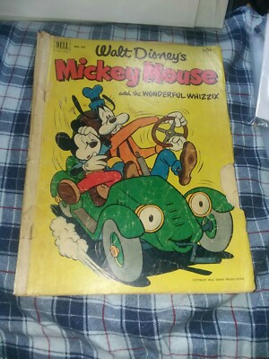 Mickey Mouse Four Color #427 dell comics 1952 The Wonderful